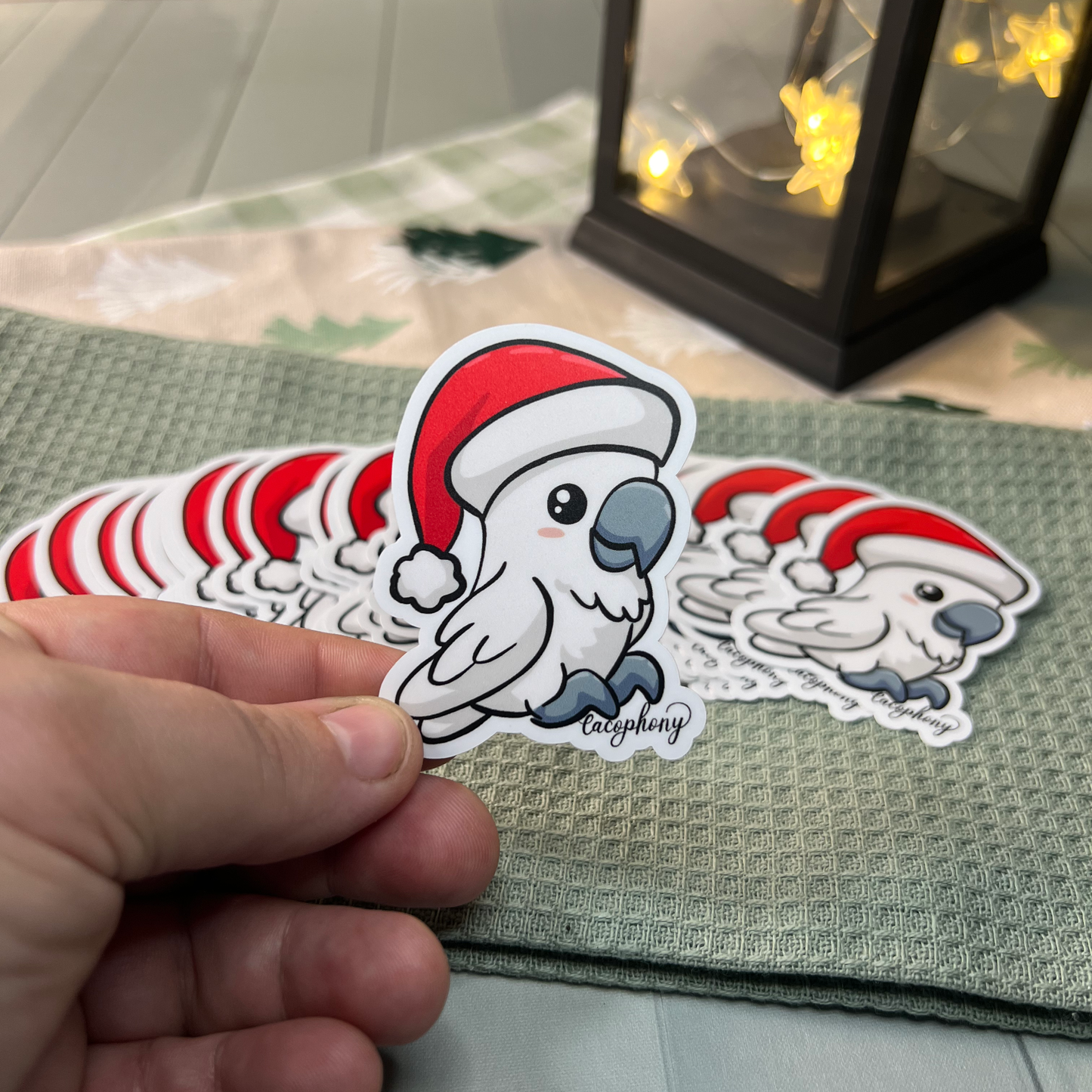 Cacophony the Cockatoo - Australian Critter Sticker