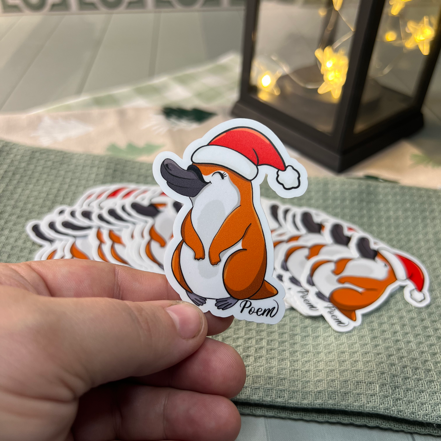 Poem the Platypus - Australian Critter Sticker