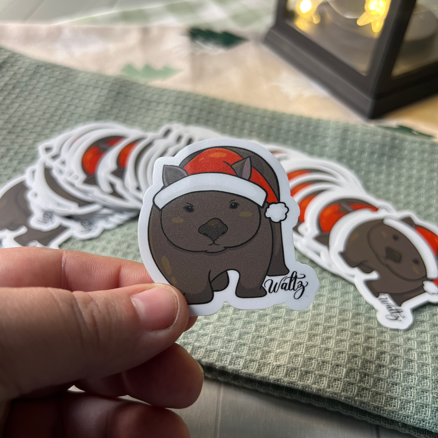 Waltz the Wombat - Australian Critter Stickers
