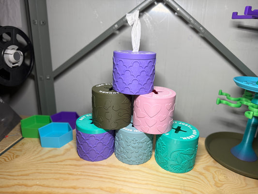 Toilet Paper Holder - Tissues, camping, travel!