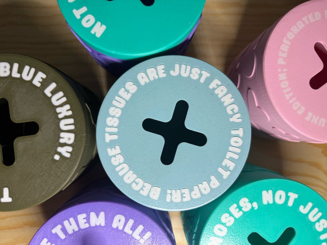 Toilet Paper Holder - Tissues, camping, travel!