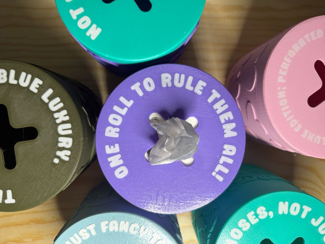 Toilet Paper Holder - Tissues, camping, travel!